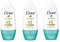 DOVE Deo Roll-on Women Go Fresh - Pear & Aloe Vera - 3er Pack (3 x 50 ml)