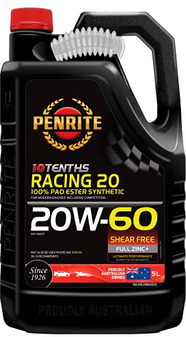 Penrite Racing 20 10TENGHTS 20W-60 PAO Ester Synthetik 5 Liter