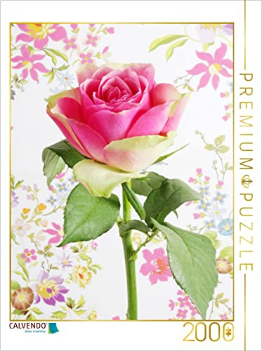 CALVENDO Puzzle Rose 2000 Teile Puzzle hoch | 2000 Teile Lege-Größe 67 x 90 cm Foto-Puzzle für glückliche Stunden