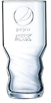 TUFF LUV Original Marken- und offizielles Pepsi Max-Trinkglas - 16oz (45cl)