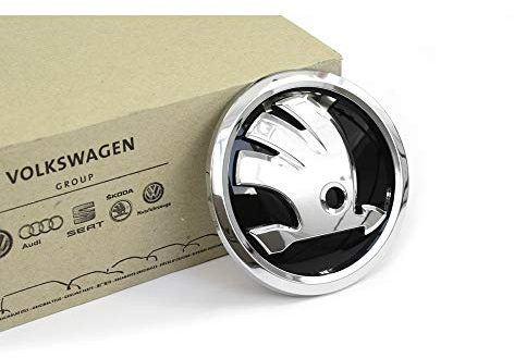 Volkswagen 3V0853621AFOD Zeichen Emblem Logo Plakette, schwarz/chrom