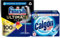 Finish Quantum Ultimate Dishwasher Lemon 100 Tablets and Calgon 3-in-1 Washing Machine Water Softener 75 Tablets