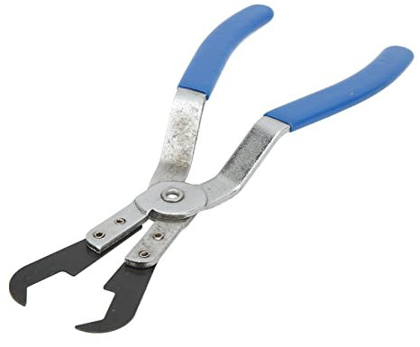 Akozon Auto-Wartungswerkzeug, Türgriff-Clip-Zange, rutschfest, Versetzter Griff, Zange, Windschutzscheibe, Metall, Windschutzscheiben-Entferner, Werkzeug für Universal