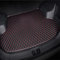 DOUII Funda de Maletero de Coche Protector Maletero para Seat Ateca Arona Ibiza Leon Toledo Leon ST Cupra Exeo, Cuero Duradero AntiarañAzos Impermeable Alfombra,Black-Red