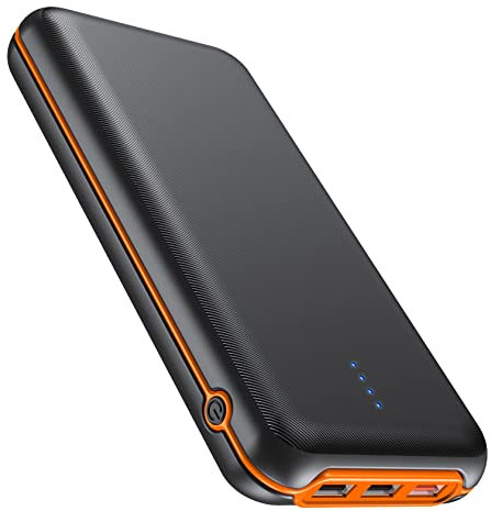 RETMSR Cargador portátil, batería de 30000 mAh con carga rápida de 22,5 W, 4 salidas, cargador externo PD 20 W USB C para iPhone, Samsung, Pad Mini y más