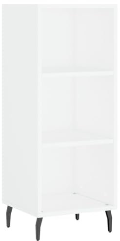 vidaXL Sideboard Weiß 34,5x32,5x90 cm Holzwerkstoff