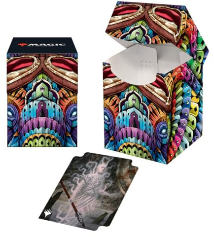 Ultra Pro - MTG The Lost Caverns of Ixalan 100+ Card Deck Box, Quintorius Kand for Magic: The Gathering, Protect & Store Commander MTG Decks, almacenamiento de cartas coleccionables