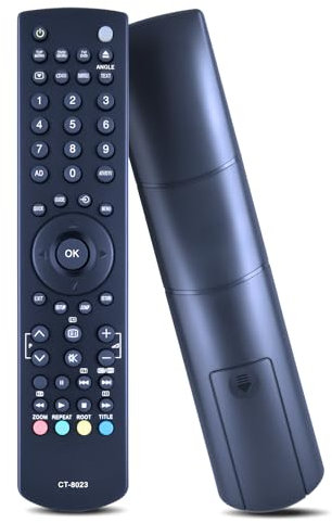 GOUYESHO Telecomando di ricambio CT-8023 per Toshiba TV22DL833G 23DL933F 19KL934R 32DL834G 19DL833G 26DL934G 32KL934R 19DL833 26DL933F 32KL933R 19DL834G 2DL834G per Toshiba LED TV Telecomando