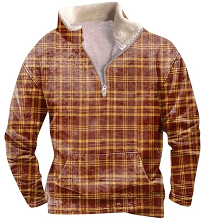 KONG JIMFAN Parkway Drive Shirt Bam Hoodie Geschenke Für Mann Pärchen Pullover Amazonps5 Stilltop Mit Integriertem BH Rollkragenpullover Herren Pullunder Herren Modern(Light Brown,XXL)