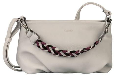 Gabor bags Linnie Damen Umhängetasche Crossbody Bag Mittelgroß Grau