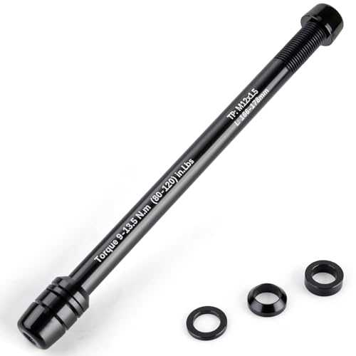 CXWXC Trainer Steckachse, Aluminiumlegierung Steckachsenadapter Hinterradspieß für Rennrad Mountainbike (M12x1.75/160-172)