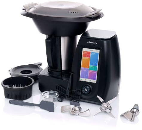 Kohersen 71947, Robot de cocina multifunción CY021, Black