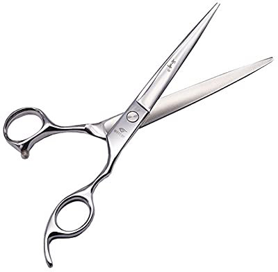 FUBUKIOF Schmaler Haarschneider für Haustiere, professionelles Haarschneidegerät mit Rasierklinge, Flache Schere, Texturierschere für den Salon, Friseurschere für Friseure, Haarschneideschere