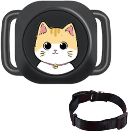 Real-time Tracking Dog Cat Collar Find Device BT-compatible Antis-Lost Locator Finder Cat Tracker Dog Tracker An-ti-Loss Pet GPS Tracker for Dogs Cats Kids Pets Keychain Wallet Luggage