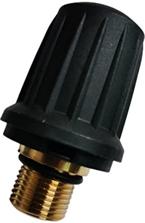 EADXCSF Steam Cleaner Brass Safety Valve, Compatible for KARCHER SC1, Sc2 SC3 SC4 SC5 SG4-4, Replace tank lid Steam Cleaner Brass Safety Valve