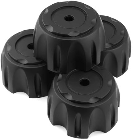 4 Stück Radnabenkappen mit Außendurchmesser 128 mm/5,04 Zoll und Innendurchmesser 126 mm/4,96 Zoll als Ersatz für HD Offroad V1-Radnabenkappen, passend nur für (6-Loch-) Räder