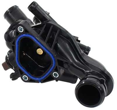 HouYeen Thermostat Housing with Sensor for Cit-roen C4 Picasso mk1 mk2 DS3 2008-2016 Mi-ni R55 R56 R57 R61 2006-2016 Peu-geot 207 3008 308 CC mk1 5008 2007-2017 1.6 THP VTi