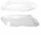 JTGZH Car Lamp Hoods Für BMW 3 Series E46 325Ci 330Ci Coupe Convertible 2003-2006, Auto Scheinwerfer Linsen Abdeckung, Kratzfest, beständig, Hochtransparent Car Headlight Cover,A/Left and Right