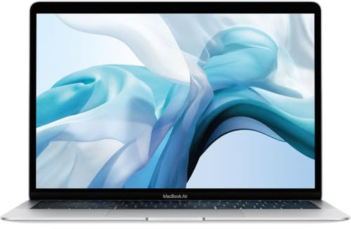 2018 Apple MacBook Air mit 1.6GHz Intel Core i5 (13-Zoll, 8GB RAM, 128GB SSD) (QWERTZ German) Silber (Generalüberholt)
