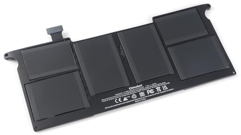Chinoket A1406 Laptop Battery for MacBook Air 11 Inch A1370 (Mid 2011) A1465 A1495 Battery Mid 2011 2012 2013 Early 2014 2015 Years 7.6V/5100mAh/39Wh
