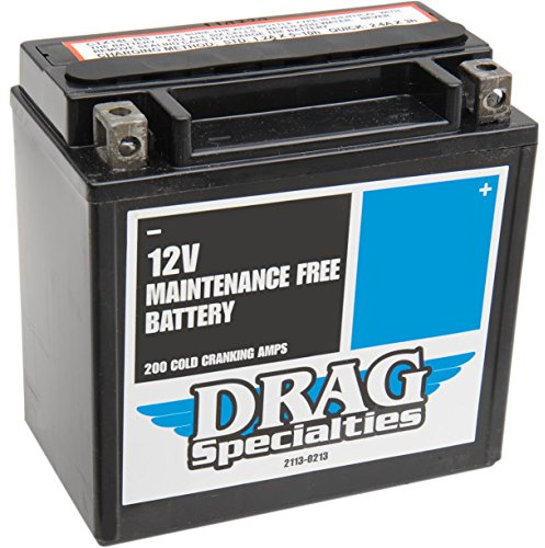 Batterie agm maintenance-free drag specialties x compatible avec harley davidson sportster xl 1200/883, xg street - AGM 12 V