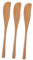HOLIDYOYO 3 Piezas Cuchillo de mantequilla japonés gadgets cocina kit de cocina kit cocina butter knife cuchillo pan espátula sándwich suministro de cocina casera de pan de madera
