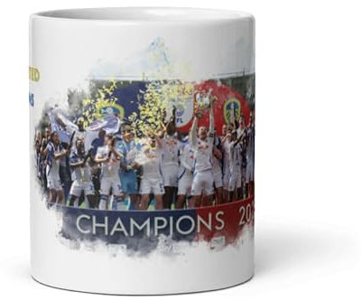 Leeds EFL Champions of England 2025 Mug leeds Champions 2025 Great Gift for Fans Football Gifts