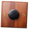 Sharplace Panneau de commande d'interrupteur, plaque d'éclairage en bois, modèle 86, décoration pratique et élégante, Panneau de Variateur D'intensité