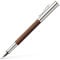 Graf von faber-castell-stilografica Guilloche Druckbleistift Kunstharz Graf von Faber Castell cognac