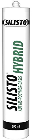 silisto Carrosserie Colle d'étanchéité MS Polymère hybride 290 ml Cartouche