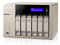 QNAP TVS-663-8G - Serveur de Stockage en Réseau NAS pour 6 Disques Durs, Stockage Unifié iSCSI-NAS, Processeur AMD 2.4GHz Quad-core , 8Go RAM Extensible, 2 Ports Gbe LAN, 2 Ports HDMI, 4K-ready avec QvPC, 10Gbe-ready, Châssis Vide