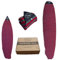 Ho Stevie! Surfboard-Sockenabdeckung – leichte Schutztasche für Ihr Surfbrett [Größe und Farbe wählen] (Rot und Grau, 2,5 m)
