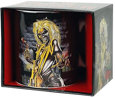 Iron Maiden Killers Unisex Taza Blanco cerámica