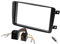 Audioproject A232 - Mercedes Autoradio Set Radioblende Doppel DIN C Klasse W203 CLK W209 Viano Vito Einbaurahmen Radioadapter Antennenadapter ISO 2 Audio Auto Radio