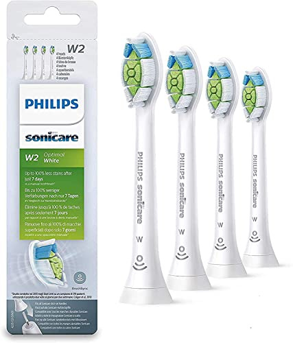 Philips Sonicare b眉rstenk枚pfe, Wei脽, 4 St眉ck