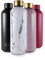 REFYLL Trinkflasche Edelstahl wonderFYLL - 500ml Thermosflasche - auslaufsicher, BPA frei - isolierte Wasserflasche, doppelwandige Isolierflasche (Marble, 500 ml)