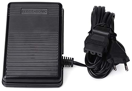Pedale Controller per Macchina da Cucire, Pedale Elettrico per Macchine da Cucire per Singer 7640/4423/5523/1409/4423 con Cavo di Alimentazione, Spina Europea 220-240 V