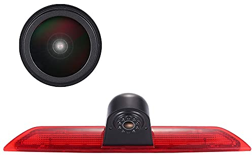 HD 1280x720P Auto Rückfahrkamera im 3. Bremslicht Bremsleuchte Wasserdicht Nachtsicht Rückfahrkamera Ersatz für Ford Transit tourneo Custom Jumbo Kasten V363 F150 F250 F350 V636 MK8