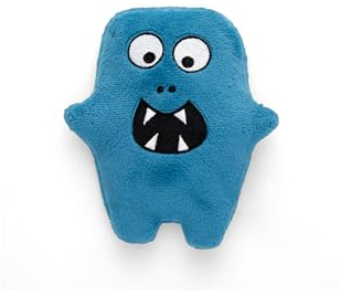 ergobag Plüsch Klettie Motivwelt Themenwelt Klettflächen Sammelspaß Individualisierung Monster - Blau