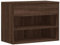 vidaXL Scarpiera Rovere Marrone 60x30x45 cm in Legno Multistrato