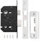 Bwintech 1 PCS Satin Nickel Bathroom Lock 75mm (3 Inch) for Internal Doors and Bathroom Doors, Reversible Catch