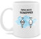 Tasse Tassen 325ml - zum Vatertag - Papas beste Schwimmer - Geschenke Männer Vater Witzig Väter Lustig - 325 ml - Weiß - samen vatertagsgeschenk papa bester schwimmerzelle kaffeetasse für meinen
