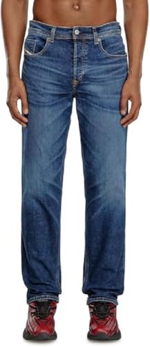 Diesel_2023 D-FINITIVE_Pants_Blau_31 Lang