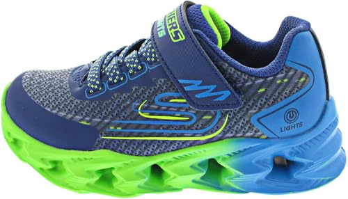 Skechers Vortex 2.0 - Quantroid 400604L-NVBL, Boy Sports Shoes,Sneakers, Blue, 33 EU