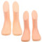 Lurrose 4 Stück Fußform Aus Kunststoff Für Babys Kinder Weiße Socken Babysocken Weiße Accessoires Schuhschaufensterpuppe Für Den Einzelhandel Fußmodell Anzeigen Baby Schaufensterpuppe Füße