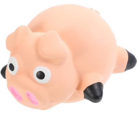 Beavorty Hundespielzeug Interaktives Kauspielzeug Form Eines Cartoon-schweins Für Große Mittelgroße Und Kleine Hunde Fördert Und