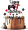 Joyeah Happy 9th Birthday Cake Topper Glitter Video Game Cake Pick Game On Cheers to 9 Years Cake Decoration for Game Theme Happy 9th Birthday Party Supplies Red
