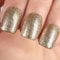 FireDeep Glitter Gold Gel Nagellack, 16ML Sparkle Bright Gold UV/LED Soak Off Gel Lack für Winter Frühling Maniküre DIY 1PCS