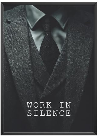 MJ-GRAPHICS® Motivationsbilder Fashion Männer Mode Bilder A3 Bild Kleiderraum Schlaufzimmer Bilder Motivation Poster Anzug Motivationsbilder Mood Fashion Mode Deko Wandbild Old Money Bild ohne Rahmen