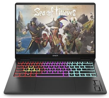 HP Omen Transcend 14-fb0008na 14 Gaming Laptop (Intel Core Ultra 9 185H | 32GB LPDDR5x 7467 MHz RAM | 1TB M.2 NVMe SSD | Nvidia GeForce RTX 4070 8GB GDDR6 | Windows 11) Black